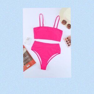 Pink Queen Women's 2 Piece Bikini in Size Medium NWOT